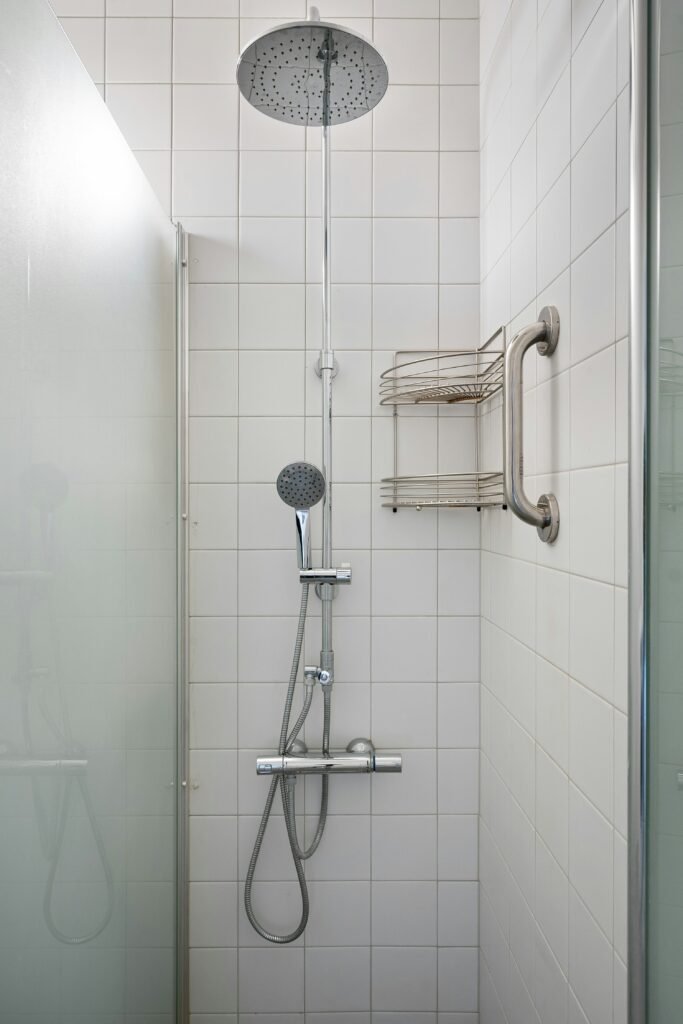 Shower in a rental property illustrating Legionella risk assessment considerations